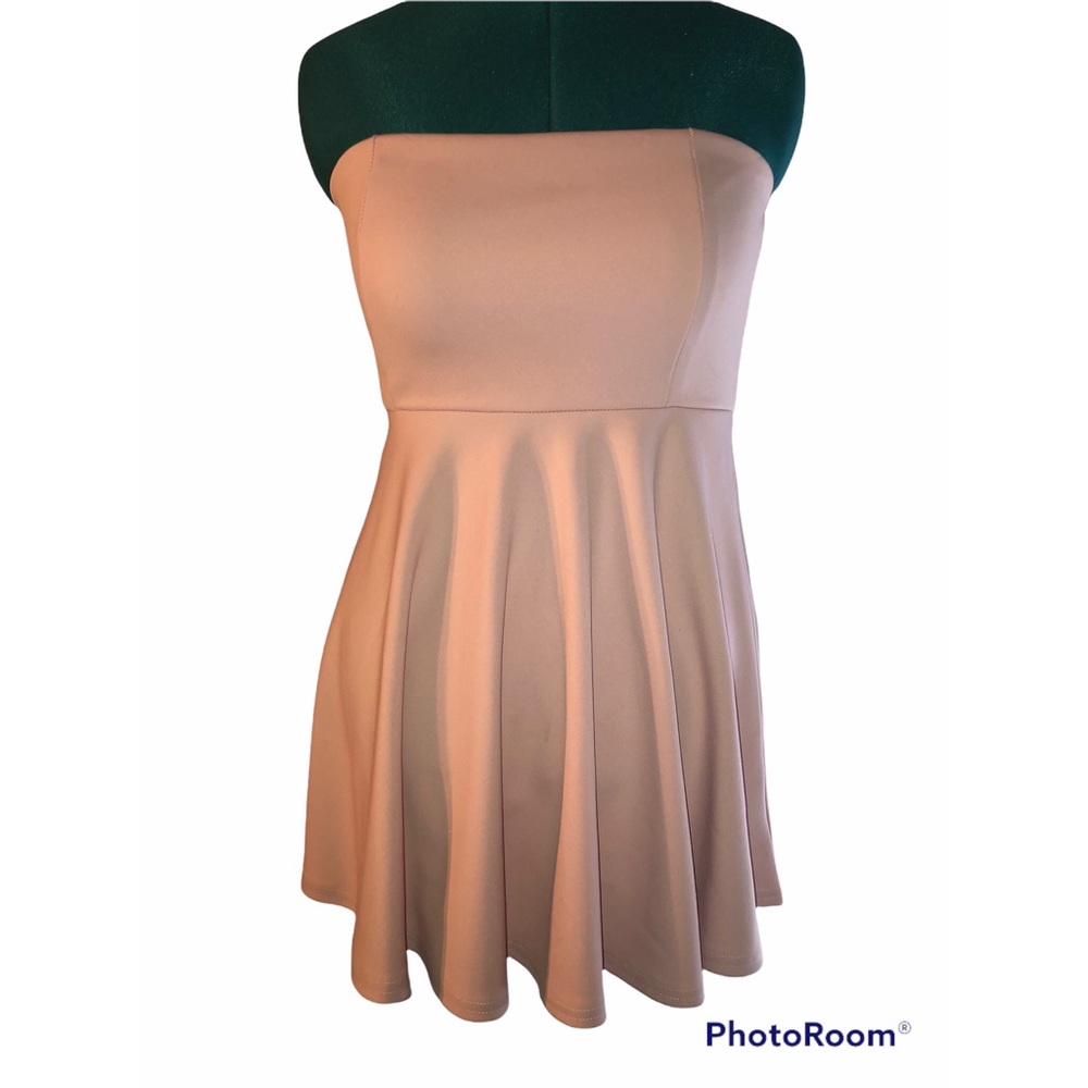 Blush Tube Top Dress